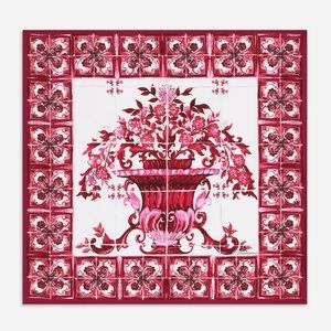 DOLCE & GABANNA SILK SCARF